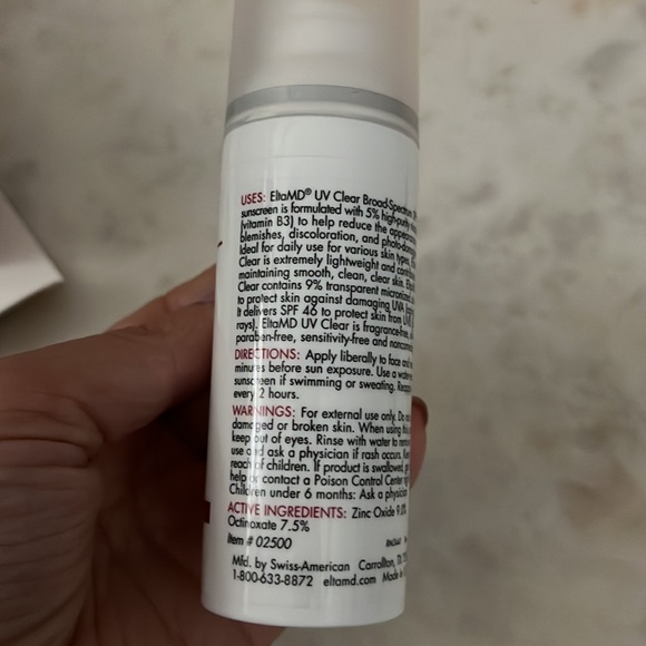 EltaMD UV Clear Broad-Spectrum Facial Sunscreen SPF 46 EXP 5/2025 NEW IN BOX - Picture 10 of 10